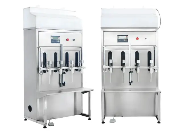Chemicals & detergents filling machinery